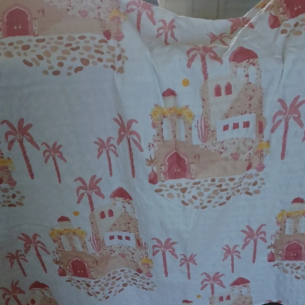 Tropical Palm Tree Shower Curtain